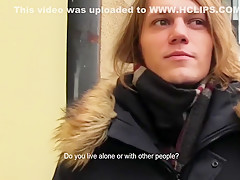 Long-haired Twink Takes A Huge Load In A Pov Vid