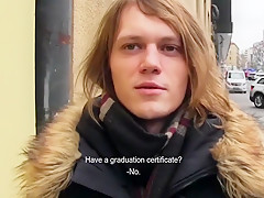Long-haired Twink Takes A Huge Load In A Pov Vid