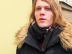Long-haired Twink Takes A Huge Load In A Pov Vid
