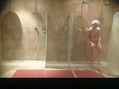 Lots of women caught in shower room