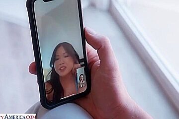 Louise Louellen And Lulu Chu - Thundercock In 4k