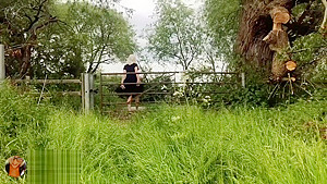 Louise public exposure and public toilet