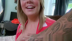 Lovely babysitter sucks her boss's cock