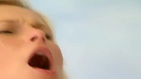 Lovely youthful girl is sucking my penis