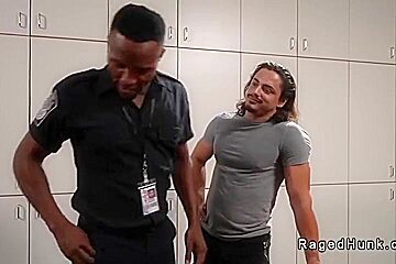 Luca Del Rey - Airport Agent Research Ass Of Passenger Into A Back Room