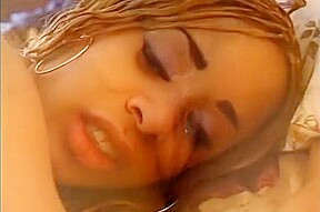 Luci Pearl Getting DPed With A Dildo And Fat Cock