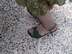 MADURITA CON PANTIMEDIAS BLANCAS