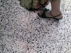 MADURITA CON PANTIMEDIAS BLANCAS