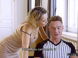 MATURE4K  Perverted Vincent Vega penetrates old but nice woman with hairy pussy