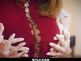 MYLF - Thanksgiving Sex With Big Titty Step Mommy