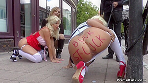 Manu Magnum And Layla Pryce In Two Super Hot Blonde Sluts And