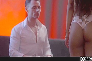 Marcello Bravo, Lia Lin And Mystery Man In Xpervo Charmed By Cheats With Kinky Bondage