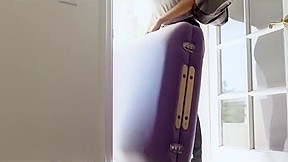 Massage room, amateur gets fucked by big black dick