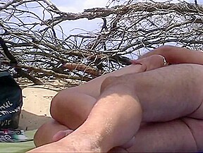 Mature beach fuck