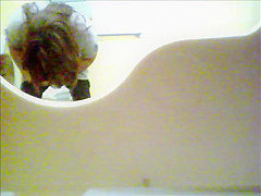 Mexican maid spied as she urgently peed