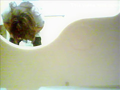 Mexican maid spied as she urgently peed