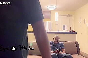 Micha Is Having Hardcore Sex In A Hotel Room, In The Middle