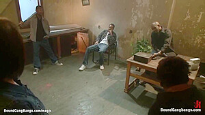 Mickey Mod And Sarah Shevon - Raunchy Girlfriend Interracial Group Sex Screwed