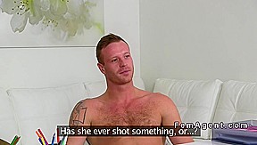 Milf female agent fucking on casting