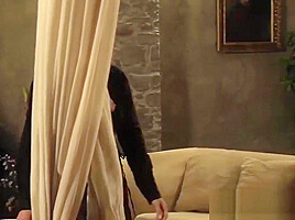 Mistress And Handmaiden: Playroom Full Of Busty Slaves