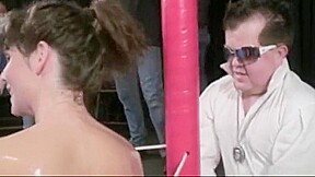 Mixed Oil Wrestling Championship Match