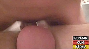 Muscular euro gaydaddies breeding asses after fellatio