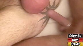 Muscular euro gaydaddies breeding asses after fellatio