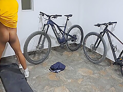 My Cousin Sucks My Dick While We Are In The Garage Pt2 We End Up Fucking Against The Wall