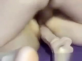 My Wife Dp Penetrated With Toys And My Cock