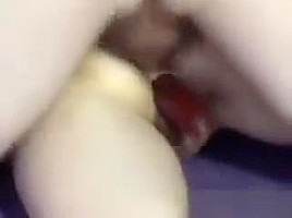 My Wife Dp Penetrated With Toys And My Cock