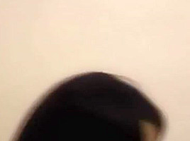 My hairy pussy Asian girlfriend handjob!