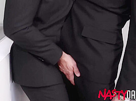 NASTYDADDY Suited Alpha Wolfe Breeds Joel Someone In Office