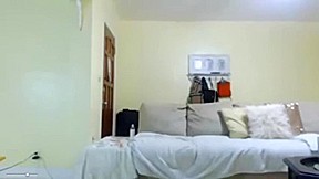 Namorada se masturbando na webcam