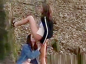 Nasty Lesbians Fucking In Public