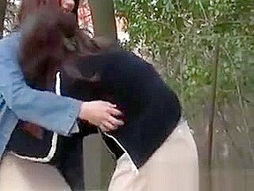 Nasty Lesbians Fucking In Public