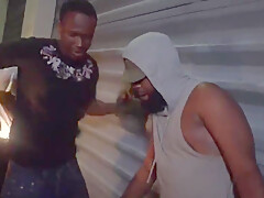 Nasty Redhead Cop Gets Humped At The Studio By A Black