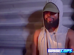 Nasty Redhead Cop Gets Humped At The Studio By A Black