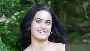 Nasty babe gets sperm shot on her face sucking all the sperm