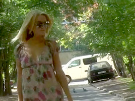 Nataly Von - Russian blonde teen 18+ gets pussy and ass fucked