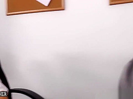 Naughty India Summer in stockings fucked by student 18+