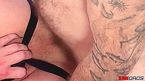 Naughty hunks Daimon Rexxx and Luca Damore raw breed hard