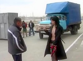 Naughty in public Crazy public exposure 1