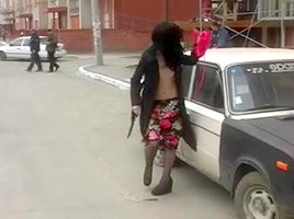 Naughty in public Crazy public exposure 1