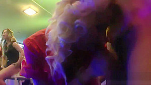 Naughty teens 18+ get absolutely wild and nude at hardcore party