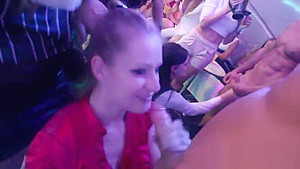 Naughty teens 18+ get absolutely wild and nude at hardcore party
