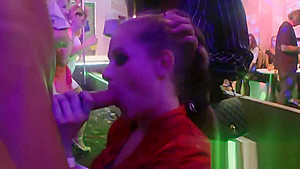 Naughty teens 18+ get absolutely wild and nude at hardcore party