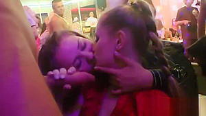Naughty teens 18+ get absolutely wild and nude at hardcore party