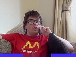 Nerd Orders A Whore And Tapes Her