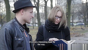 Nerdy Edita loves a smart man to fuck her pussy good