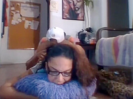 Nerdy Shemale Ass Eaten And Fucked On The Floor Intensely